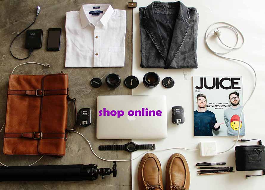 image of e commerce website